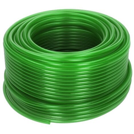 Flexible PVC 4 x 2 mm, vert rouleau 100 m