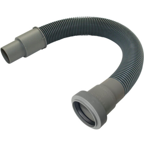 Flexible raccord d'alimentation HT, 1000 mm, manchon DN 50, extrémité conique DN 40/50, gris