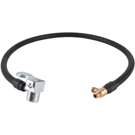 Flexible Rubber Air Hose Inflator for Cars & Bikes - 300 PSI Tire Pump