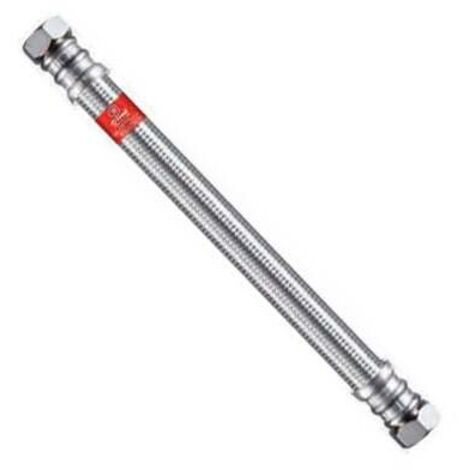 Flexible sanitaire/Chauffage Inox Øintér.25mm - Femelle 1" / Femelle 1" - 1000mm - TAQ EXTRA