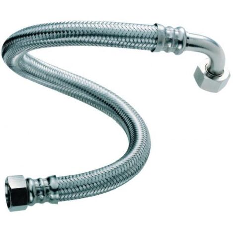 Flexible sanitaire coudé 20 x 27 mm DN13 – Longueur 1500 mm – Connexions femelles pour appareils sanitaires – Altech