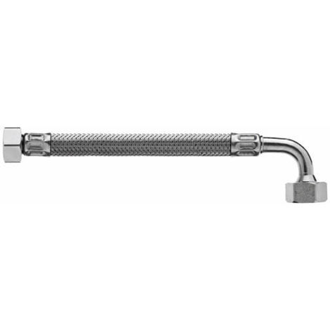 Flexible inox DN16 avec raccords laiton femelle tournant 3/4 - 291