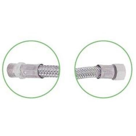 Flexible sanitaire Mâle 1/2" Femelle 1/2" - 15cm