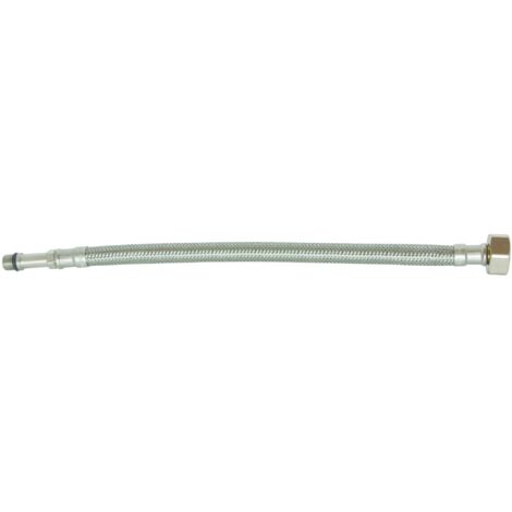 Flexible sanitaire - Prolongateur M 10/100 - Ecrou tournant 1/2" - 300mm - DN8
