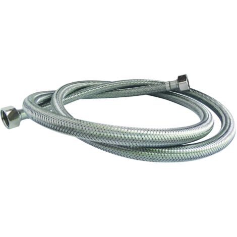 Flexible sanitaire 1500mm DN10 – Raccords tournants 1/2' en laiton – Pression max 4 bars – Attestation de conformité sanitaire