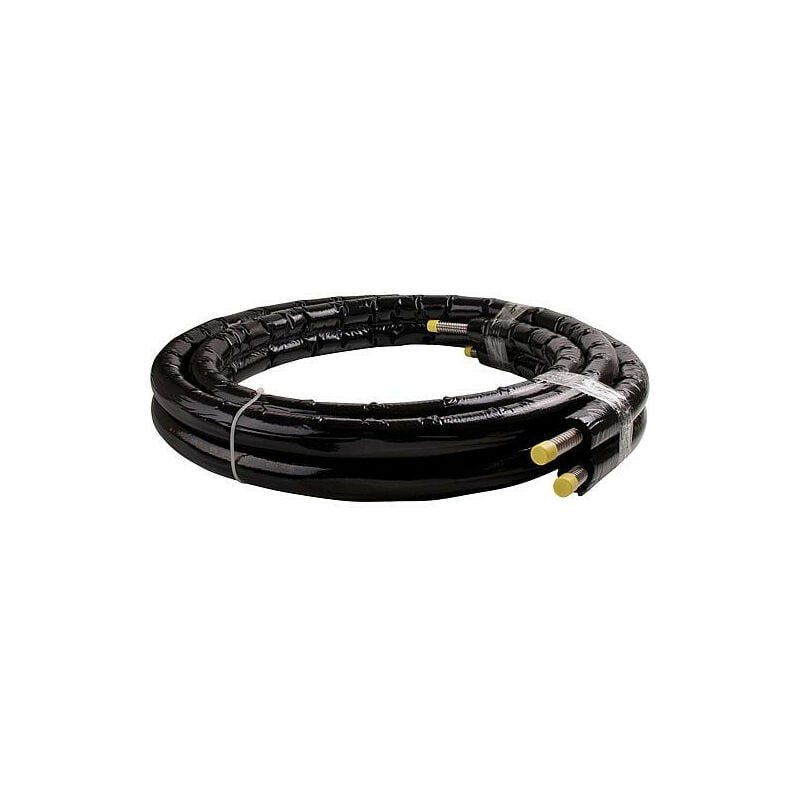 Flexible solaire 2 in 2 dn 20, couronne 5m avec isolation et cable de capteur