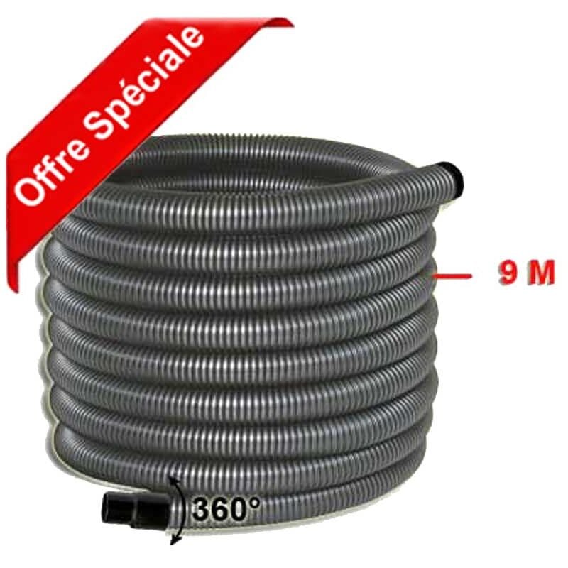 Flexible standard ph rétractable dans le mur - compatible Retraflex - longueur au choix (de 9 à 18m) - 9m