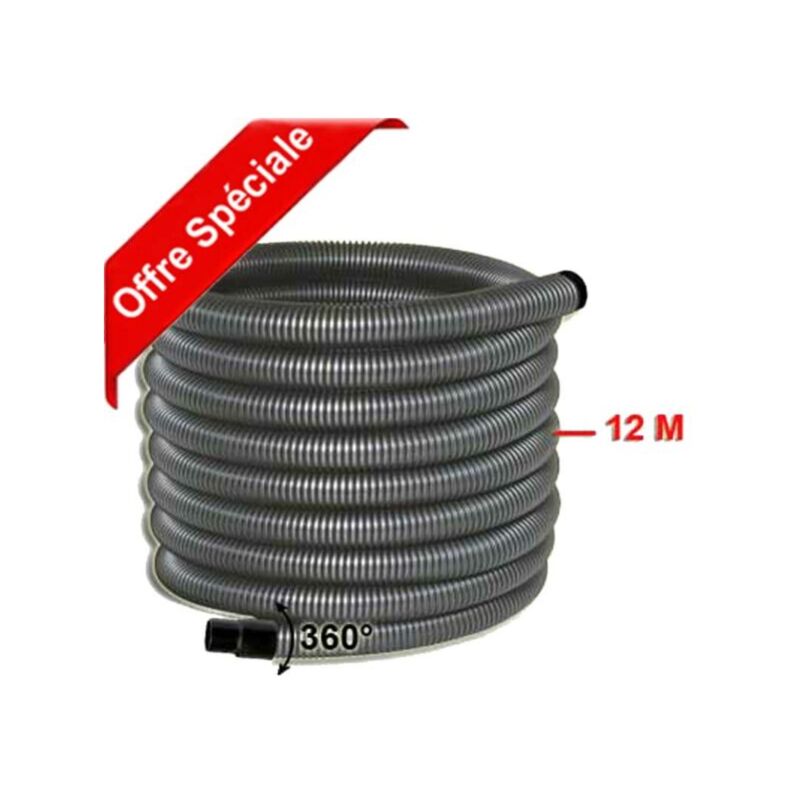 Flexible standard ph rétractable dans le mur - compatible Retraflex - longueur au choix (de 9 à 18m) - 12m