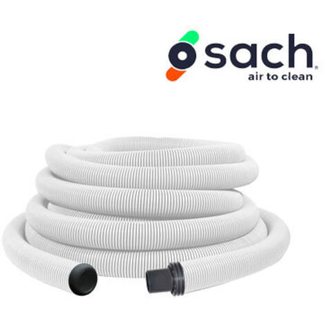 Flexible standard SACH - rétractable dans le mur - compatible Hide-A-Hose - Longueur au choix - 12m
