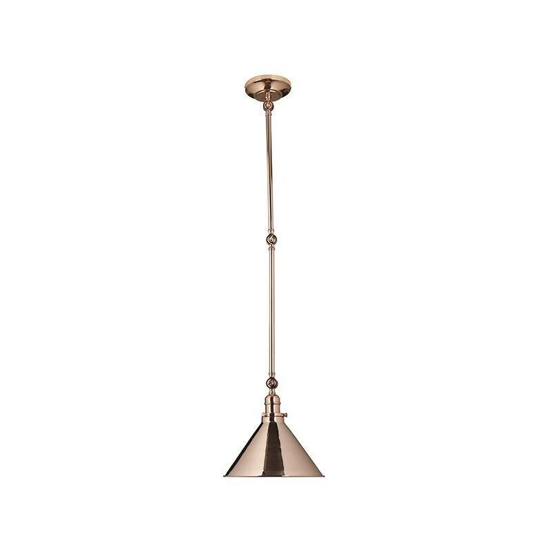 Elstead Provence - 1 Light Indoor Wall / Ceiling Light Polished Copper, E27