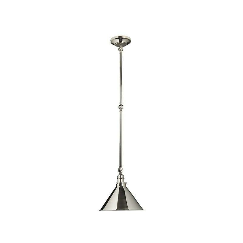 Elstead Lighting - Elstead Provence - 1 Light Indoor Wall / Ceiling Light Polished Nickel, E27