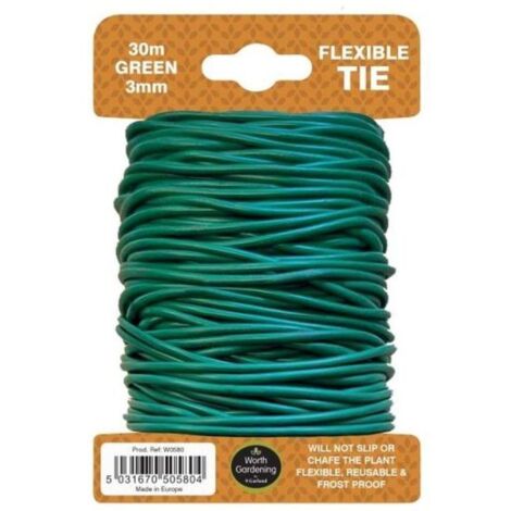 Flexible Tie - 30m Green