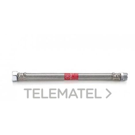 Flexible tucai taq-super hg-1/2 600 mm acero inoxidable 16 bar