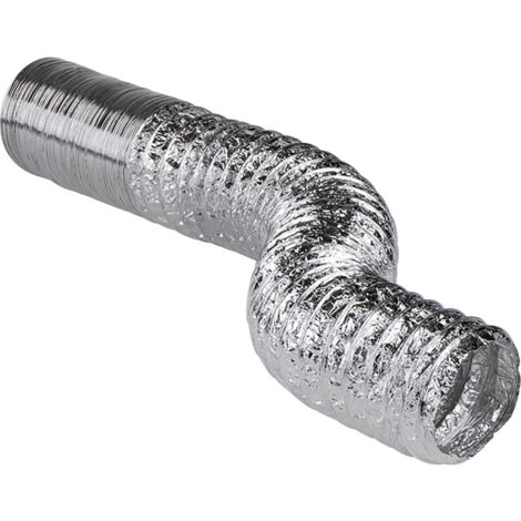 Flexibler Aluminiumleitung roh M0 - 10m 10m - Ø80mm