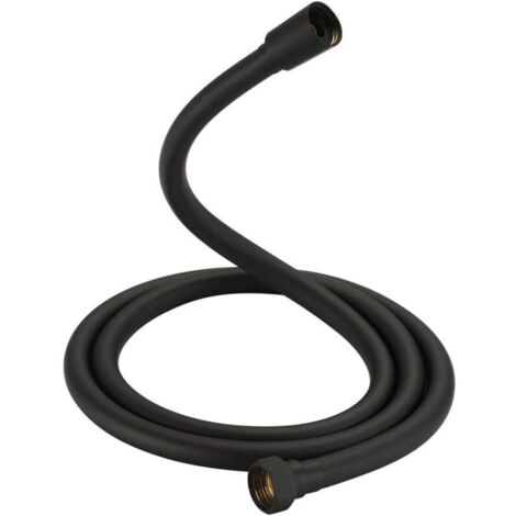 Flexibler Duschkopf, Duschschlauch, verdrehsicher, 1,8 m, schwarz