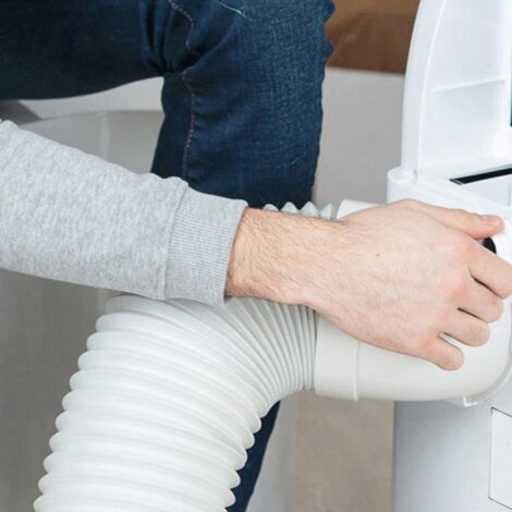 Flexibler Lüftungsschlauch für mobile Klimageräte, Trommeltrockner und Dunstabzugshauben – ABS, Durchmesser 15 cm, Länge 1,5 m