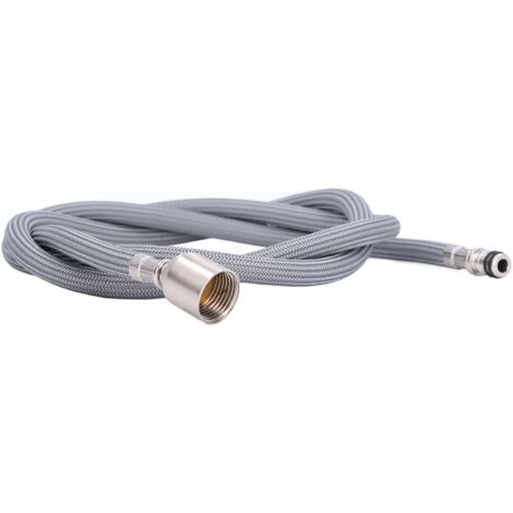 Flexibler PVC-Küchenarmaturschlauch 1,5 m G1/2 mit Nylonhülse für Küche und Bad