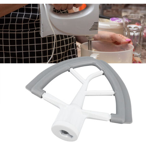Flexibler Randmischer mit Silikonlaschen, kompatibel mit 4,5-5-Quart-Mischern für K45SS, KSM100, KSM110, KSM120, KSM15, KSM16, KSM75, KSM8 und KSM90