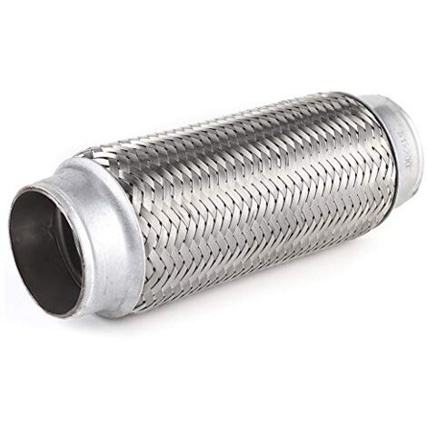 Flexibles Auspuffrohr Hochleistungs-Edelstahl-Auspuffrohr Flexi-Gelenk-Reparaturrohr Autozubehör Universal 2 x 7,9 Zoll 2,2 x 7,9 Zoll(51MM200MM)
