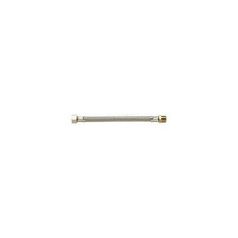 Flexibles geflochtenes Edelstahlserie PLUS - Sanitäre Anwendung - Ø8mm - Weiblich/Männlich F20x27 - M20x27 - L300mm