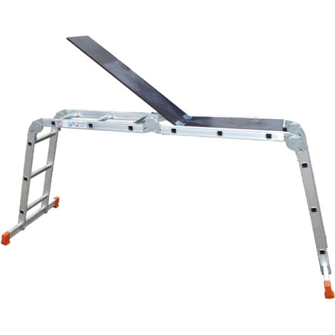 Flexibles Holztablett Länge 29,5 x 161 cm für Klappleiter