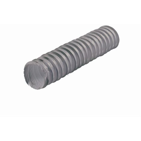 Flexibles Kunststoffrohr Grau Ø12,5cm x 2,5m