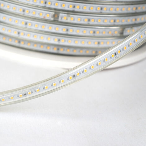 Flexibles led Band 1m 9w 3000k 220v freya ip65 14mm 900lm wasserdicht 120led