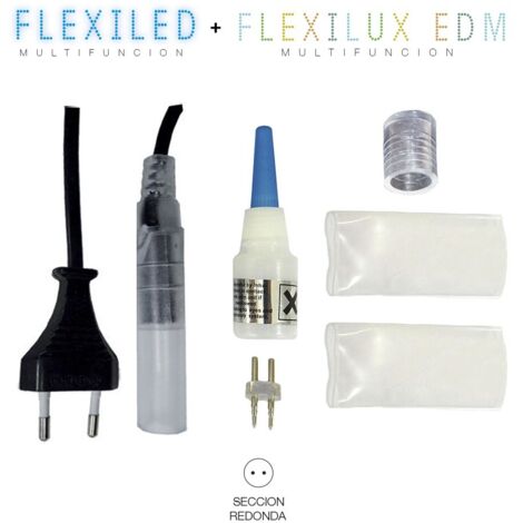Flexilux 2-Wege-EDM-Rohrzuführungs-Anschluss