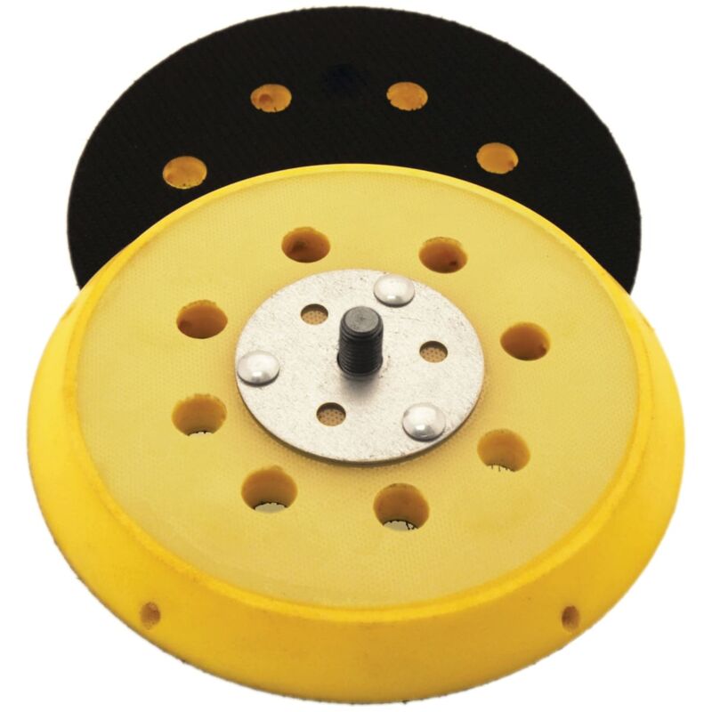Dual Action Sander Pad 125mm grip® 8 Hole 5/16 unf