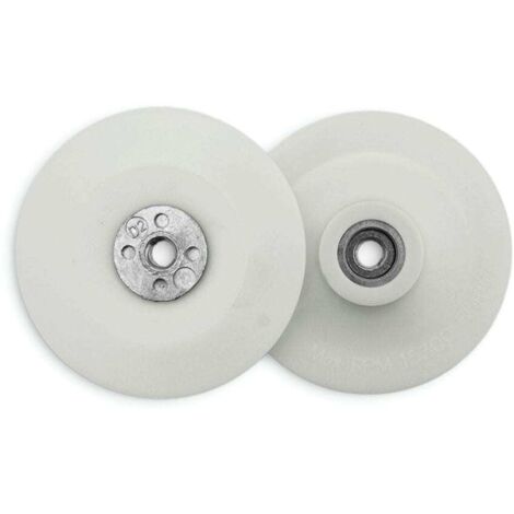 Flexipads World Class 20018 Angle Grinder Pad White 100mm (4in) M10 x 1.50 Makita FLE20018