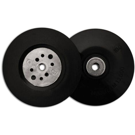 Flexipads World Class 20107 Angle Grinder Pad Black 115mm (4.5in) M10 x 1.50 FLE20107