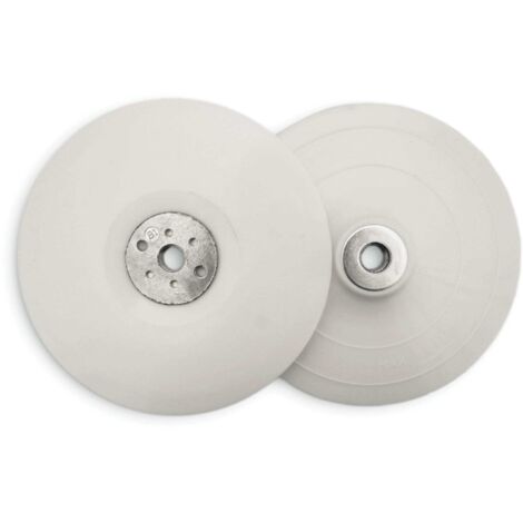 Flexipads World Class Angle Grinder Pad White 180mm (7in) 5/8 x 11 UNC FLE20305
