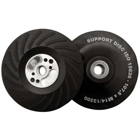 Flexipads World Class Angle Grinder Turbo Pad ISO Hard 125mm (5in) M14 FLE11723