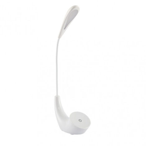 Flexo ancla 5w 6000k blanco 375lm 43x7,5x15,5 cm regulable 3 intensidades, flexible, orientable y tactil