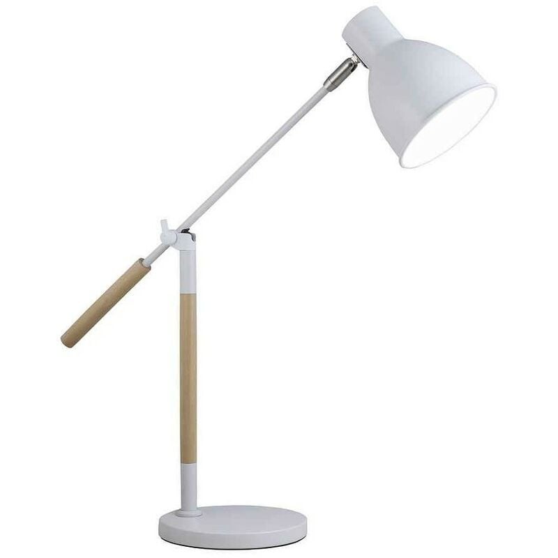 

Flexo articulado modelo RISTORI blanco-madera - Alemar