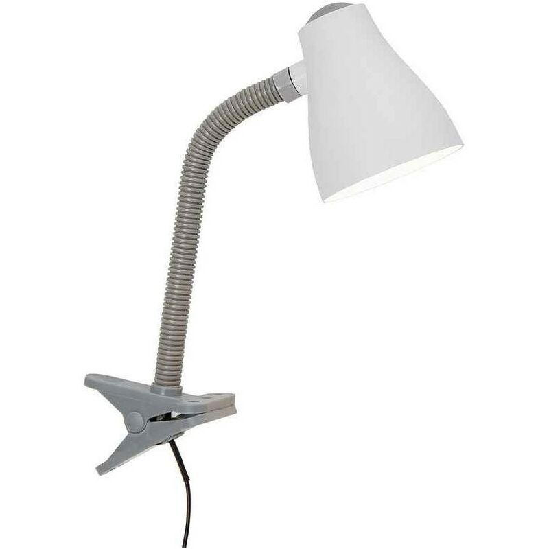 

Flexo blanco -bris con brazo flexible TODY 1 luz - Alemar