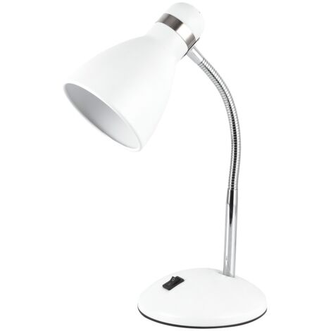 Flexo Conca E27 Blanco