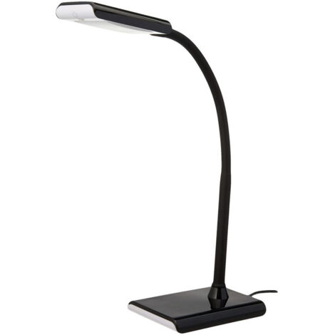 Flexo da tavolo LED 7w 400lm 4000k Colore Nero 9x13x33cm EDM