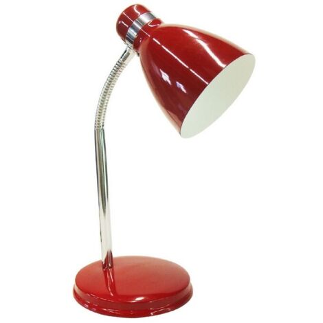 Flexo de Escritorio E14 de Metal - Disponible en Varios Colores