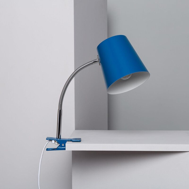 

Flexo de Mesa Delavan con Pinza Azul - Azul