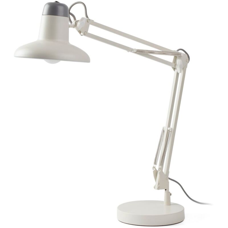 

Faro Barcelona - SNAP Lámpara flexo sobremesa blanca - BLANCO