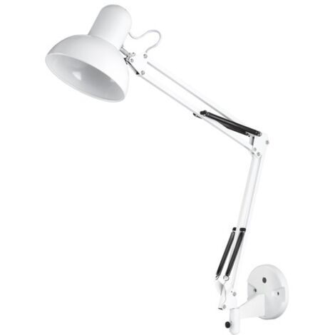Flexo de pared Samassi E27 Blanco