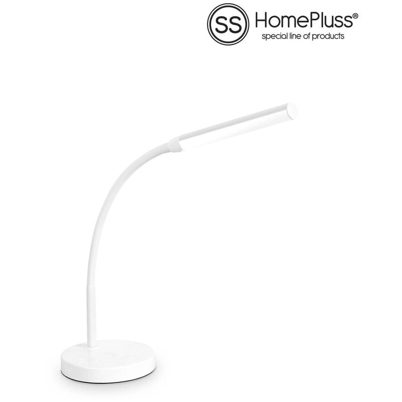 

Flexo de sobremesa con cable USB 4W Blanco