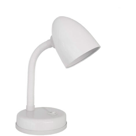 FLEXO DE SOBREMESA MODELO AMSTERDAM E27 60W COLOR BLANCO EDM