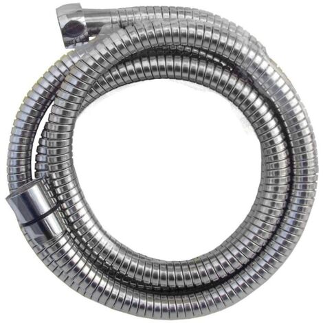 FLEXO DUCHA INOXIDABLE 1,5 M ROSCA METAL BLISTER