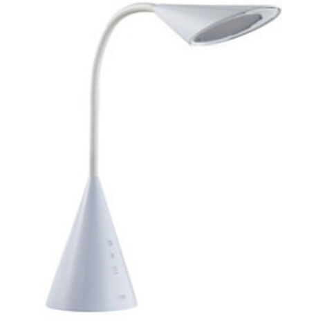 Flexo Lampara Led Sobremesa 8W Ajustable BLANCA