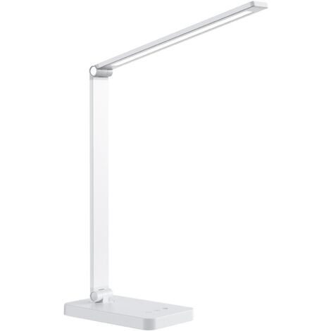 Flexo LED con batería recargable Attom Blanco 5W 610Lm 3CCT Dim