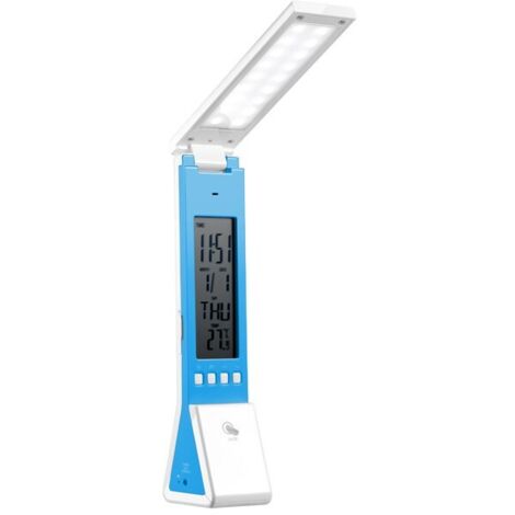 Flexo led con linterna MULTIX (USB)  Azul