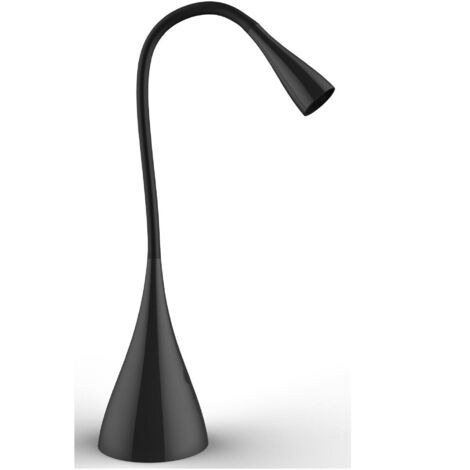FLEXO LED DISEÑO TACTIL 3 ENCENDIDOS 3W 6400K 100º 230V  NEGRO