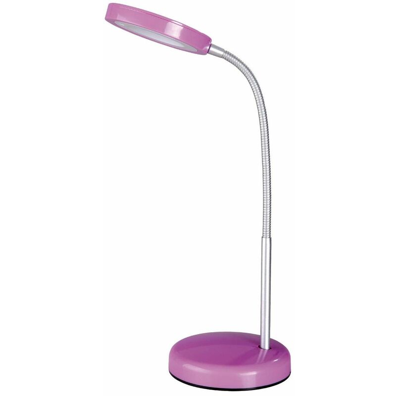 

Flexo Led Flexy Lila - Plata Ancho: X Largo: X Alto: 36 Cm